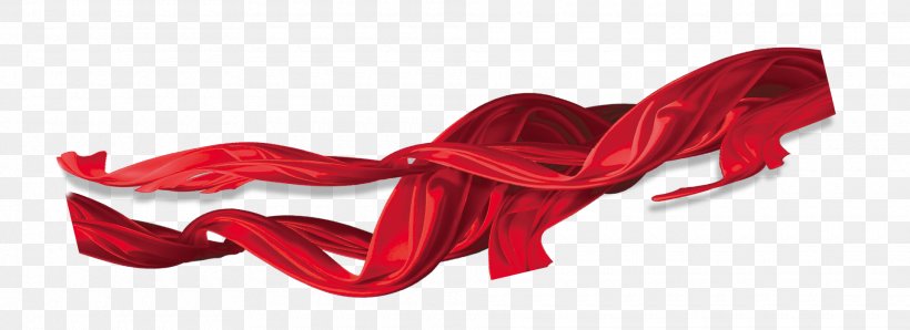 Red Ribbon Red Ribbon, PNG, 1920x700px, Red, Color, Designer, Festival, Grade Download Free
