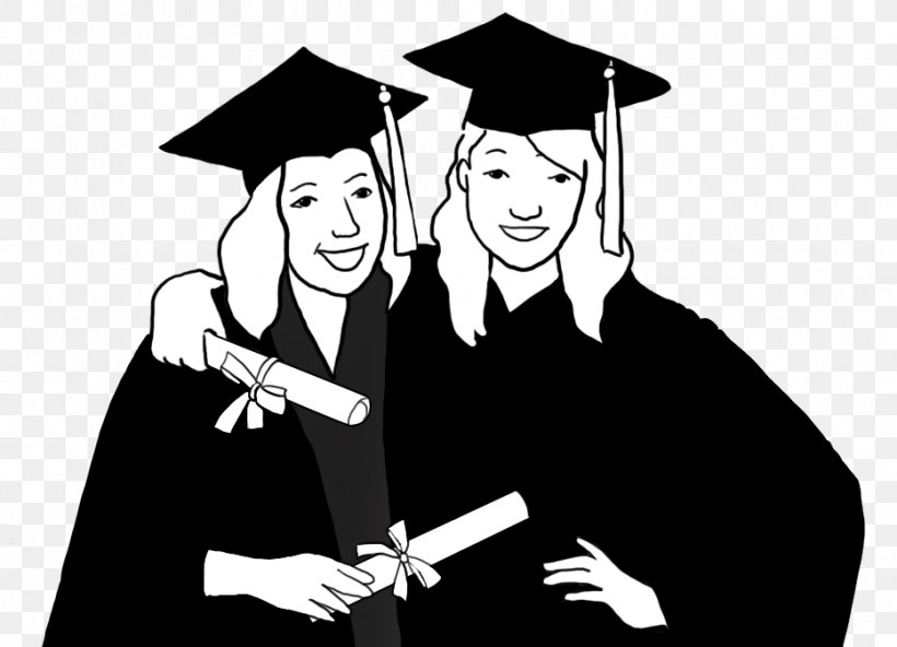 Graduation Ceremony Black And White Square Academic Cap Clip Art, PNG, 932x673px, Graduation Ceremony, Academic Degree, Academic Dress, Academician, Black Download Free