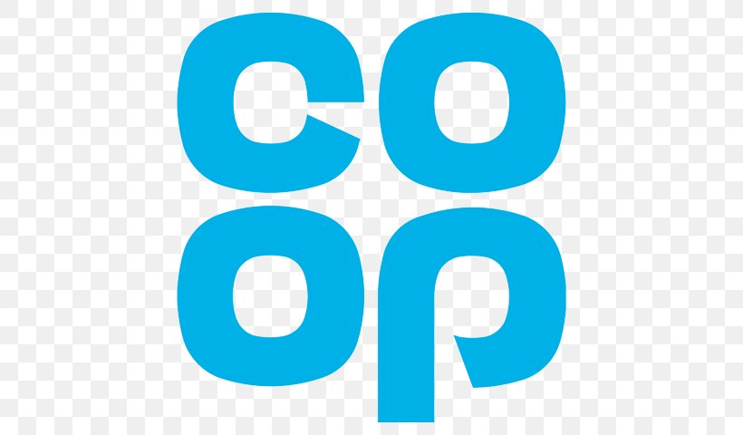 The Co-operative Brand Cooperative Logo Co-op Food The Co-operative Group, PNG, 640x480px, Cooperative Brand, Area, Azure, Blue, Brand Download Free