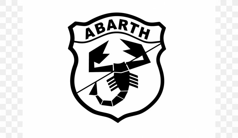 Abarth Fiat Automobiles Fiat 500 Car, PNG, 1200x700px, Abarth, Abarth Simca 2000, Area, Black And White, Brand Download Free