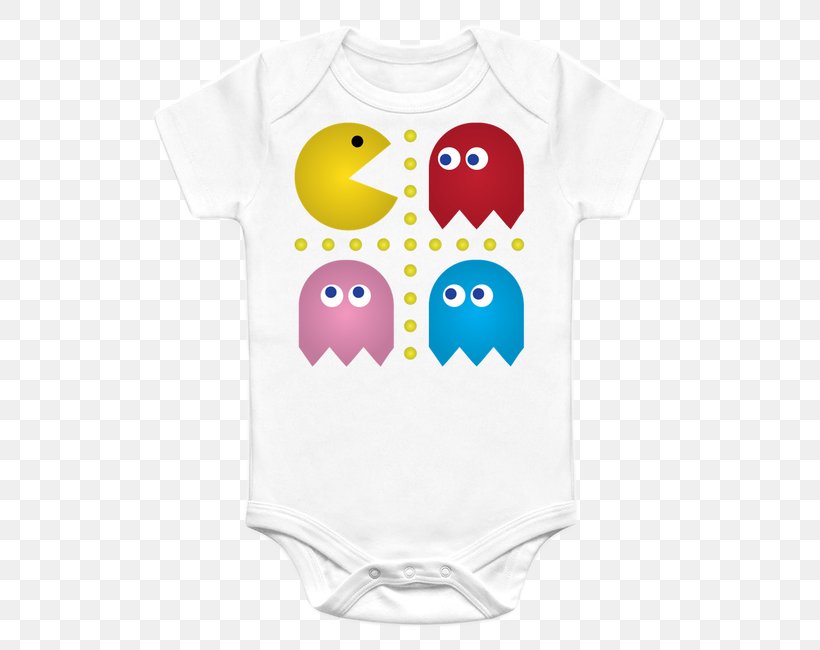 Baby & Toddler One-Pieces Pac-Man T-shirt Oogie Boogie Onesie, PNG, 545x650px, Baby Toddler Onepieces, Baby Products, Baby Toddler Clothing, Bluza, Game Download Free