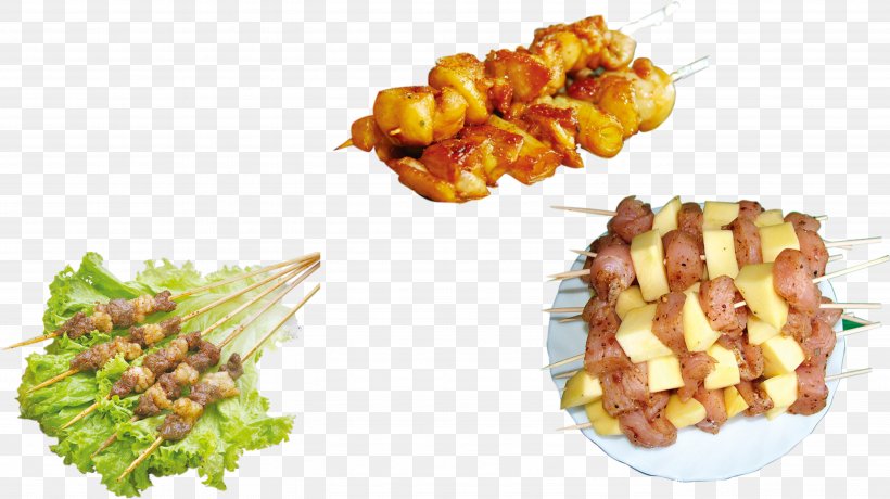 Barbecue Kebab Chuan Vegetarian Cuisine Street Food, PNG, 5476x3076px, Barbecue, Animal Source Foods, Chuan, Cuisine, Dish Download Free