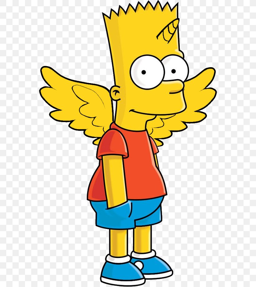 Bart Simpson Marge Simpson Milhouse Van Houten Homer Simpson Waylon Smithers, PNG, 570x919px, Bart Simpson, Area, Art, Artwork, Beak Download Free