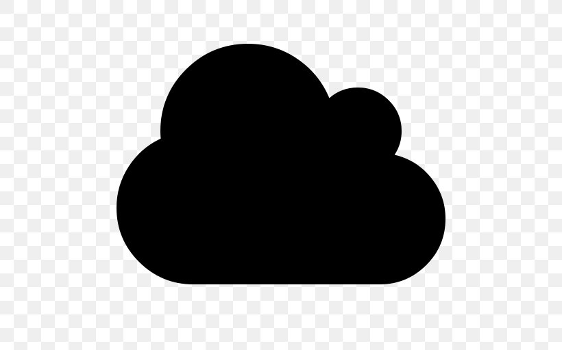 Cloud Computing, PNG, 512x512px, Cloud Computing, Black, Black And White, Cloud, Cloud Storage Download Free