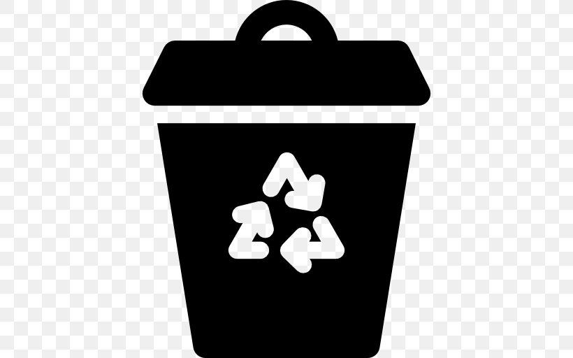 Design, PNG, 512x512px, Recycling, Black, Logo, Recycling Bin, Rubbish Bins Waste Paper Baskets Download Free