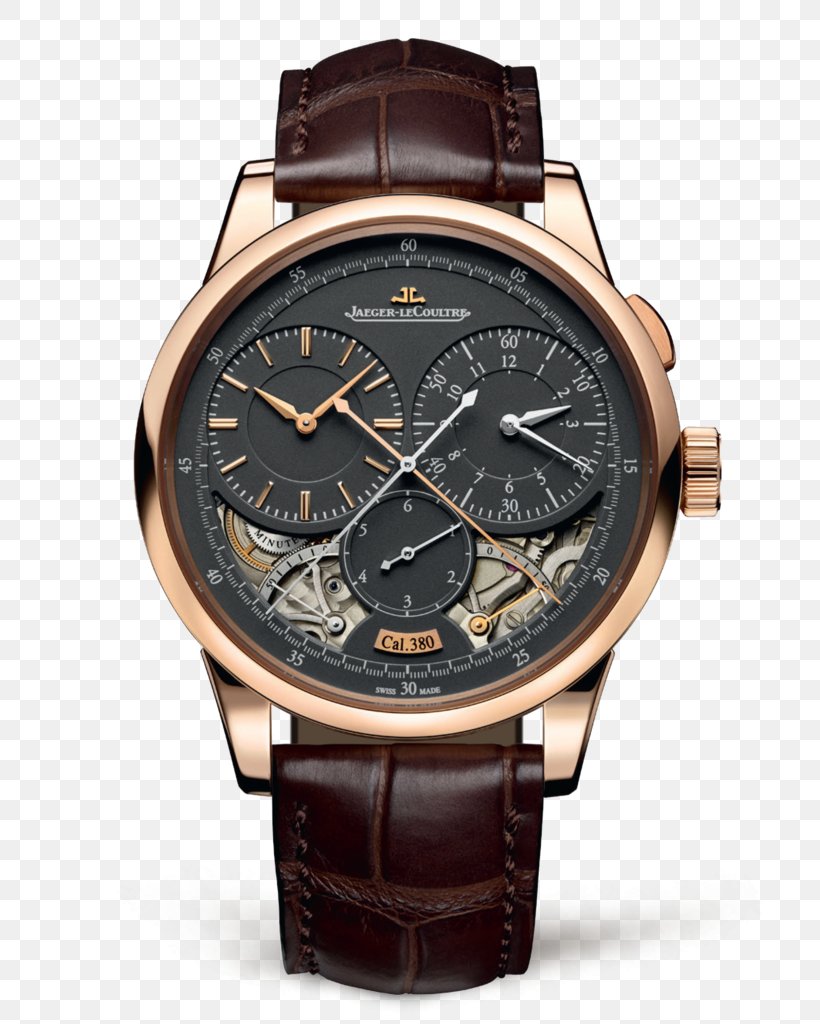 Jaeger-LeCoultre Chronometer Watch Chronograph Quantième, PNG, 788x1024px, Jaegerlecoultre, Brand, Brown, Chronograph, Chronometer Watch Download Free