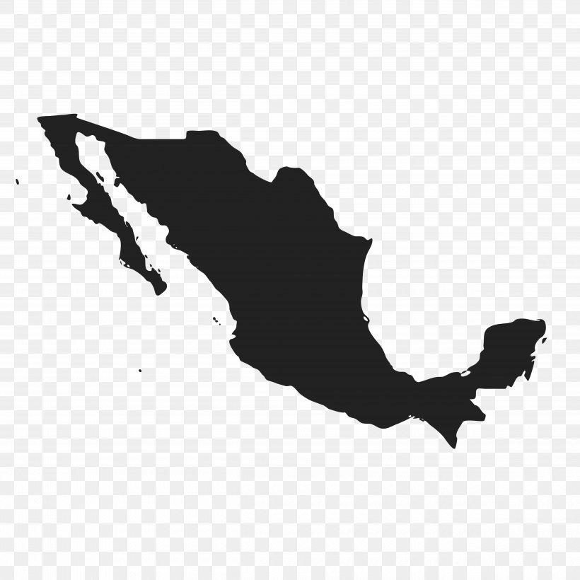 Mexico City Silhouette Royalty-free, PNG, 5000x5000px, Mexico City, Black, Black And White, Hand, Map Download Free