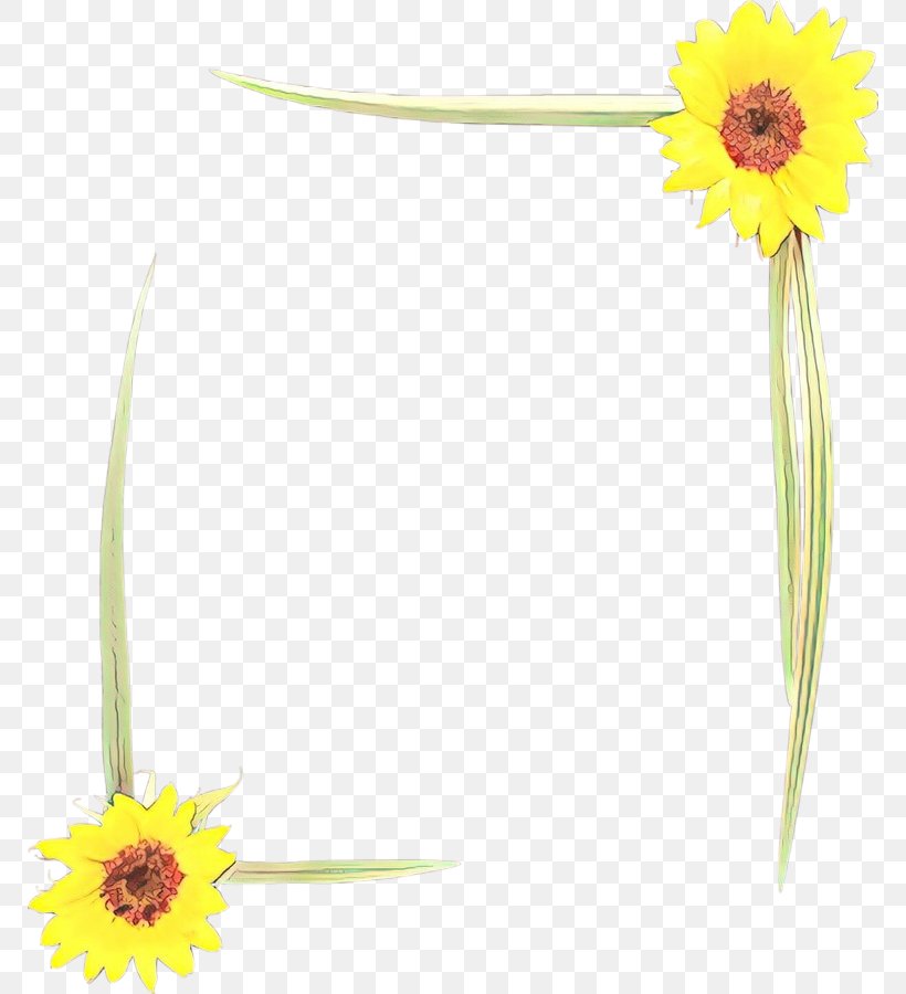 Sunflower, PNG, 770x900px, Cartoon, Chamomile, Daisy Family, Flower, Flowering Plant Download Free