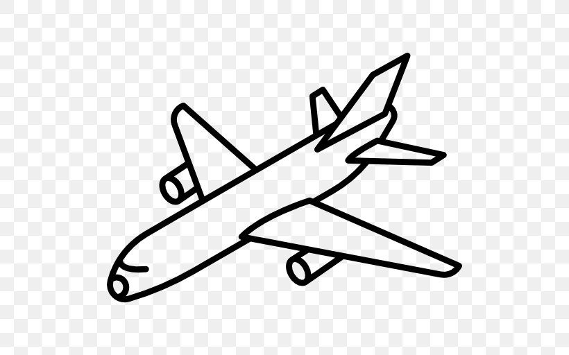Airplane Aircraft Transport Flight Drawing, PNG, 512x512px, Airplane, Air Charter, Aircraft, Airline Ticket, Area Download Free