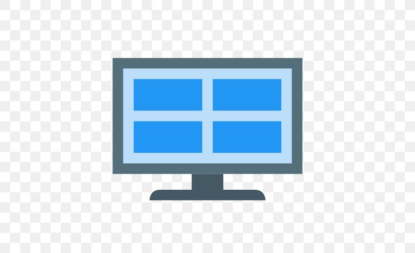 Computer Monitors Television, PNG, 500x500px, Computer Monitors, Area, Blue, Brand, Computer Download Free