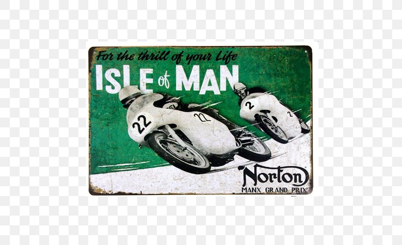 Isle Of Man TT Manx Grand Prix Norton Motorcycle Company, PNG, 500x500px, Isle Of Man Tt, Brand, Green, Isle Of Man, Label Download Free