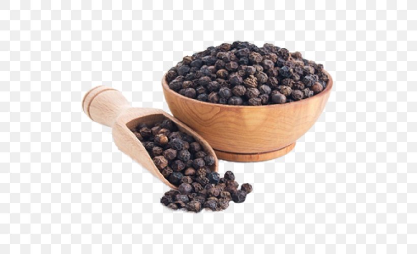 Black Pepper Spice Fruit Flavor Piperaceae, PNG, 500x500px, Black Pepper, Berry, Blueberry, Capsicum Annuum, Chili Pepper Download Free