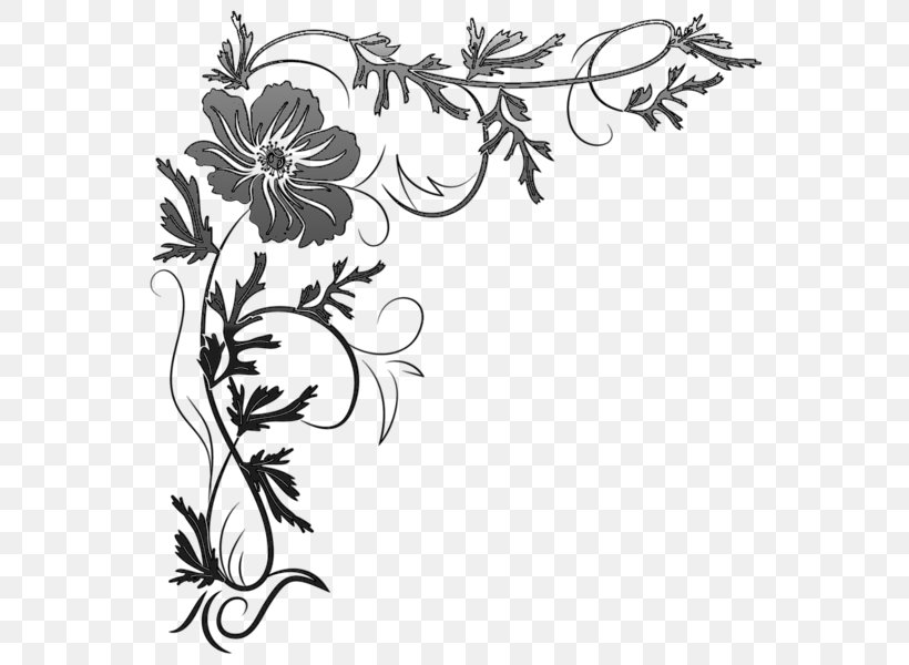 Floral Design Drawing Visual Arts Cut Flowers, PNG, 584x600px, Floral Design, Art, Artwork, Black, Black And White Download Free