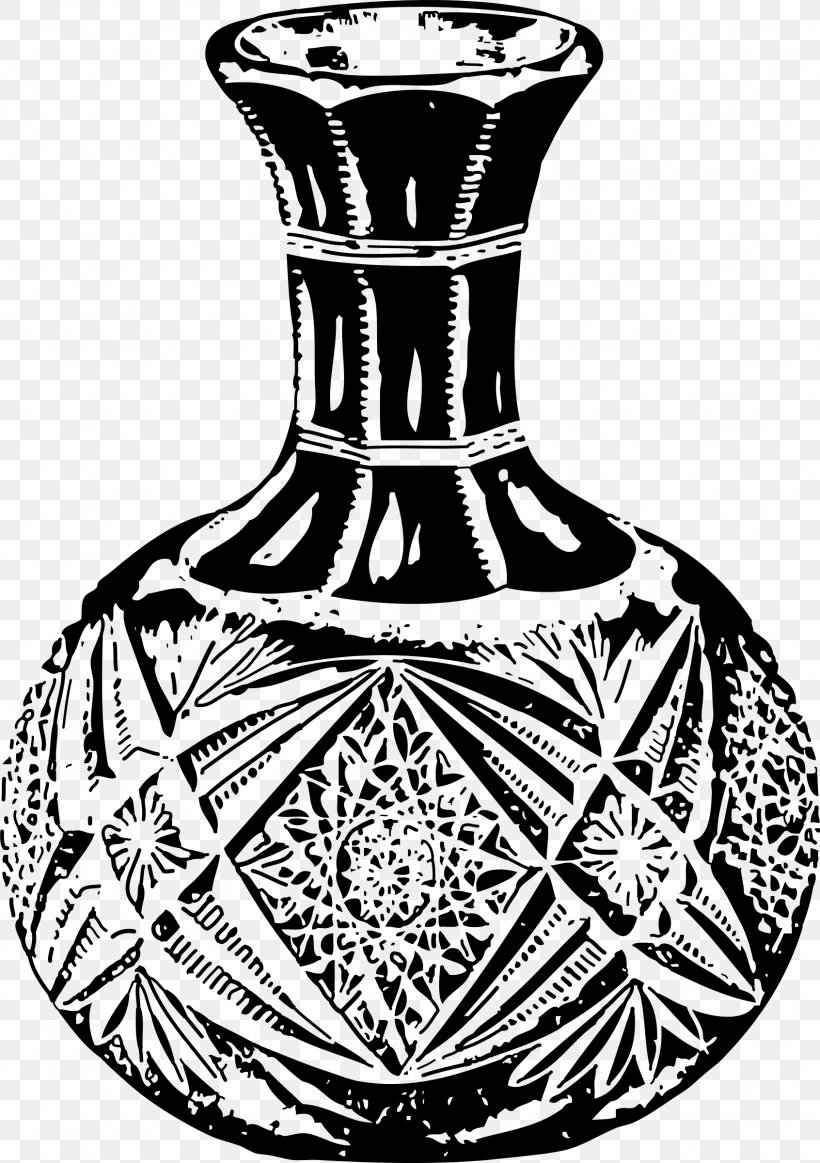 Glass Bottle Water Clip Art, PNG, 1692x2400px, Glass, Artifact, Barware, Black And White, Bottle Download Free