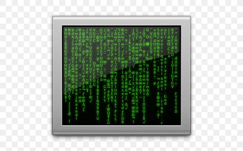 Display Device Grass Green Font, PNG, 512x512px, Matrix Path Of Neo, Display Device, Film, Flat Design, Grass Download Free
