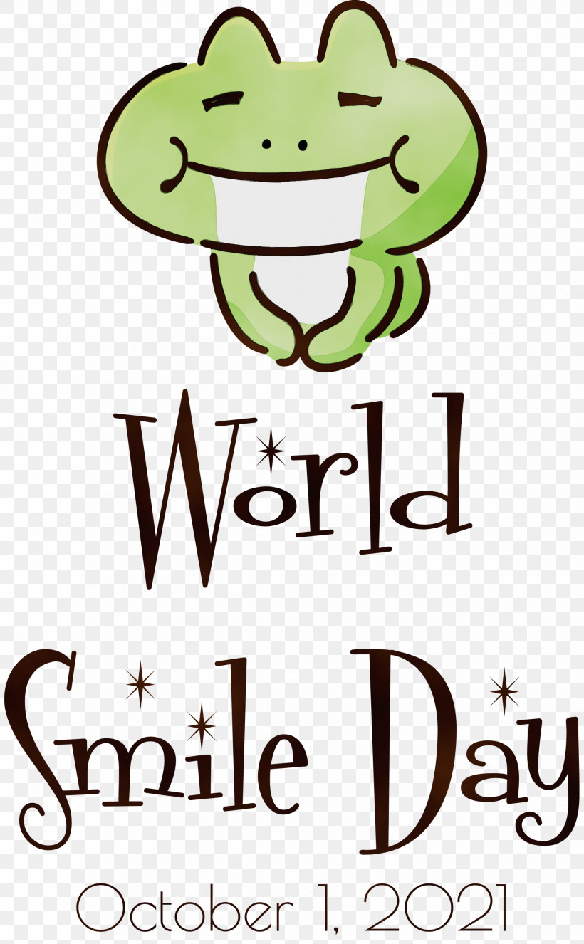 Frogs Logo Smiley Happiness Smile, PNG, 1855x3000px, World Smile Day, Frogs, Happiness, Line, Logo Download Free