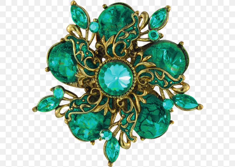 Jewellery Brooch Emerald, PNG, 600x583px, Jewellery, Body Jewelry, Brooch, Costume Jewelry, Designer Download Free