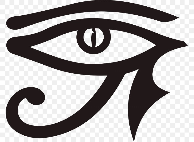 Eye Of Horus Ancient Egypt Tattoo Clip Art, PNG, 771x600px, Eye Of Horus, Ancient Egypt, Ancient Egyptian Religion, Black And White, Eye Download Free