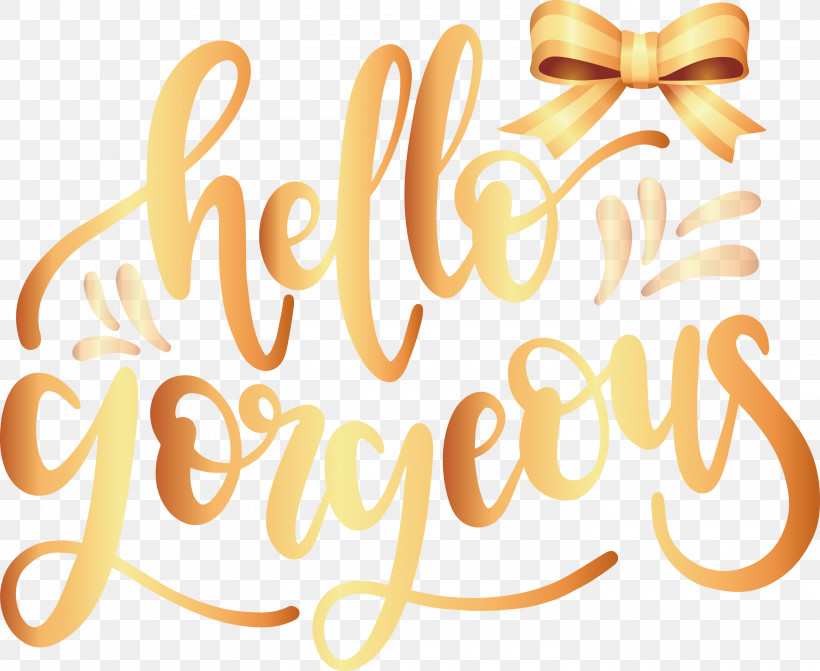 Fashion Hello Gorgeous, PNG, 3000x2458px, Fashion, Calligraphy, Fruit, Geometry, Happiness Download Free