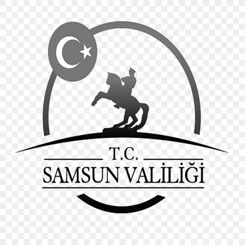 Logo Samsun Valiliği Cartoon Font, PNG, 2000x2000px, Logo, Area, Artwork, Black, Black And White Download Free