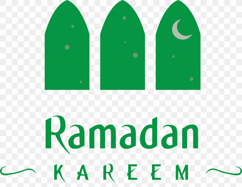 Ramadan Mubarak Ramadan Kareem, PNG, 3000x2316px, Ramadan Mubarak, Green, Logo, Ramadan Kareem Download Free