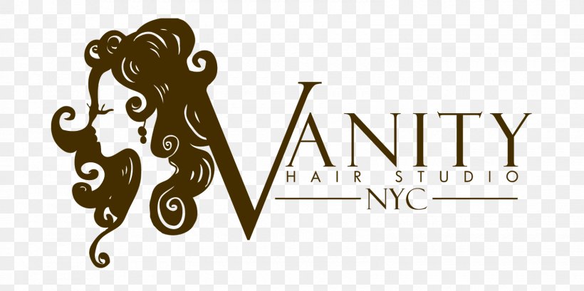 Vanity Hair Studio NYC Graphic Design Logo Silhouette, PNG, 1600x800px, Vanity Hair Studio Nyc, Brand, Com, Godaddy, Logo Download Free