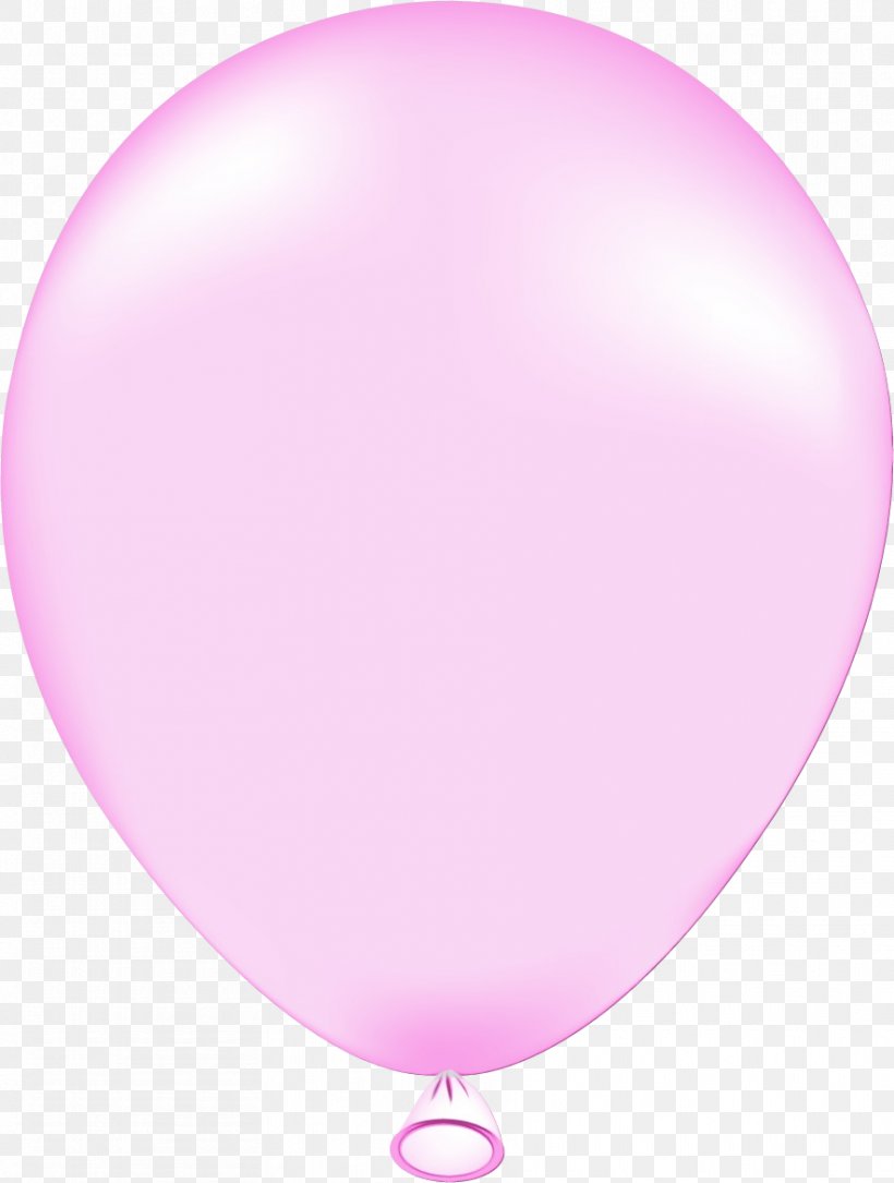 Balloon Pink Party Supply Magenta, PNG, 885x1172px, Watercolor, Balloon, Magenta, Paint, Party Supply Download Free