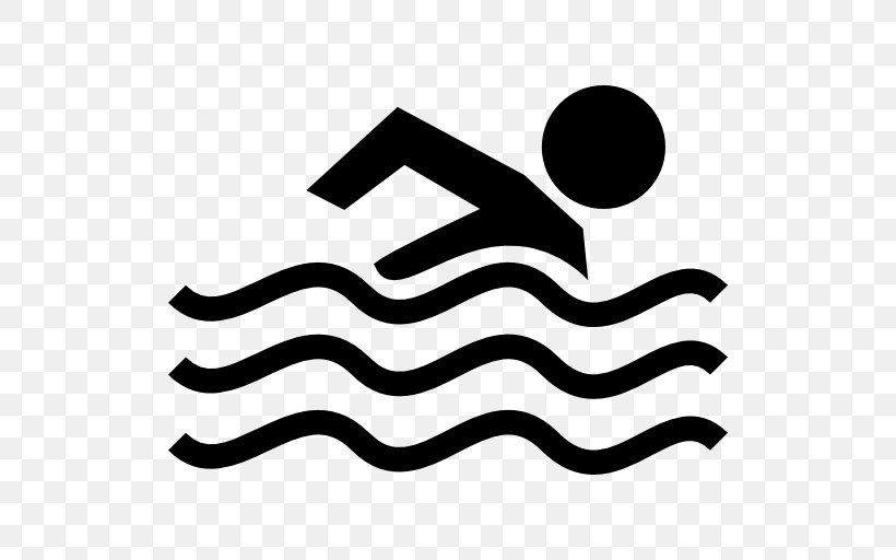 Swimming Pool Symbol, PNG, 512x512px, Swimming, Aquathlon, Black, Black And White, Monochrome Download Free