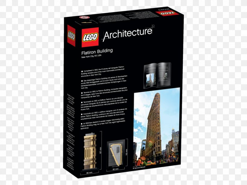 LEGO 21023 Architecture Flatiron Building Amazon.com Lego Architecture Toy, PNG, 1024x768px, Flatiron Building, Amazoncom, Architecture, Building, Construction Set Download Free