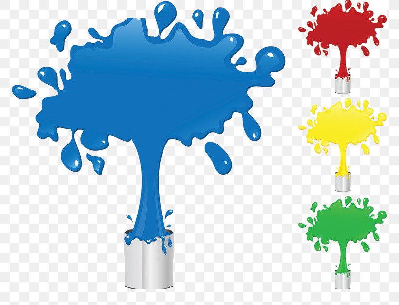 Paint Royalty-free Stock Photography Clip Art, PNG, 771x627px, Paint, Blue, Color, Drawing, Leaf Download Free