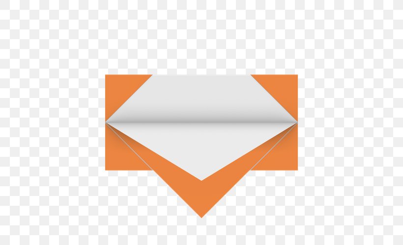Triangle Paper Line, PNG, 500x500px, Triangle, Art, Art Paper, Orange, Paper Download Free