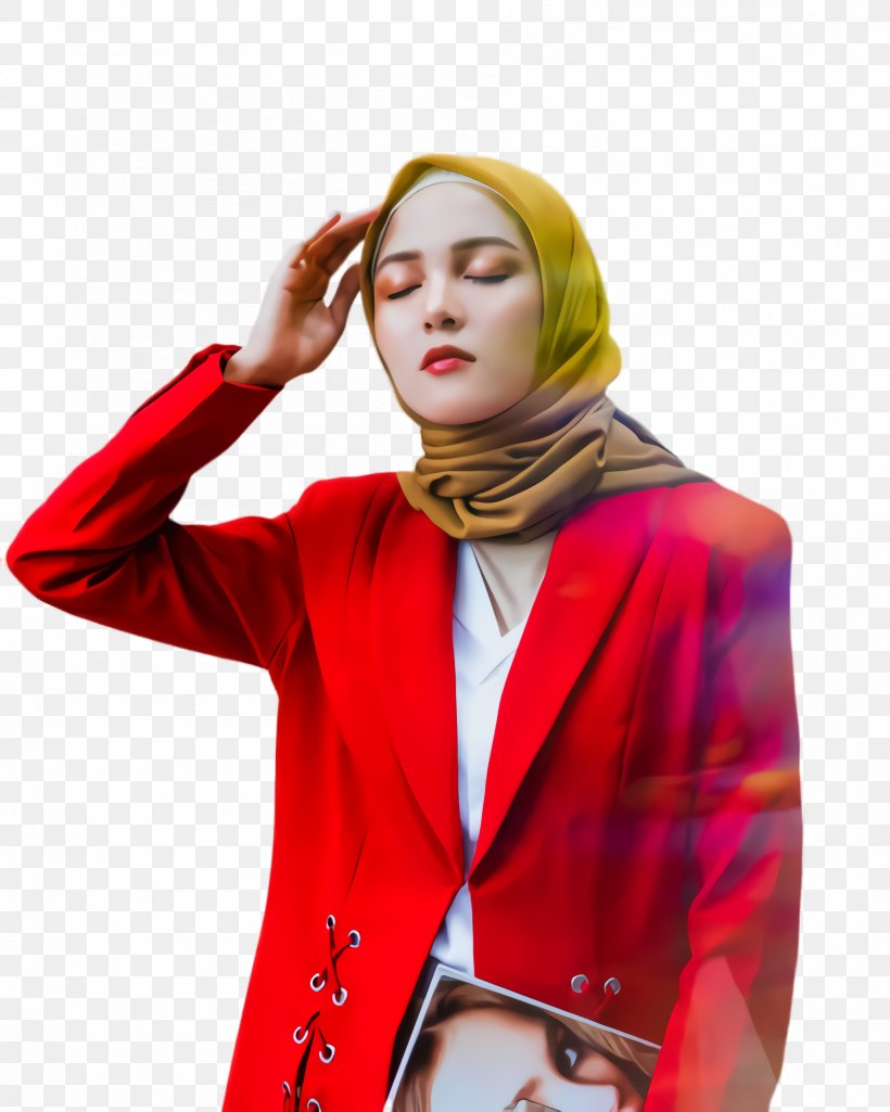 Clothing Scarf Red Outerwear Fashion Accessory, PNG, 1788x2236px, Clothing, Costume, Fashion Accessory, Fashion Design, Outerwear Download Free