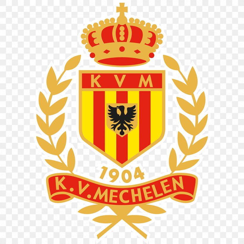 KV Mechelen Football K.V. Oostende Logo, PNG, 1000x1000px, Kv Mechelen, Badge, Belgian First Division A, Belgium, Brand Download Free