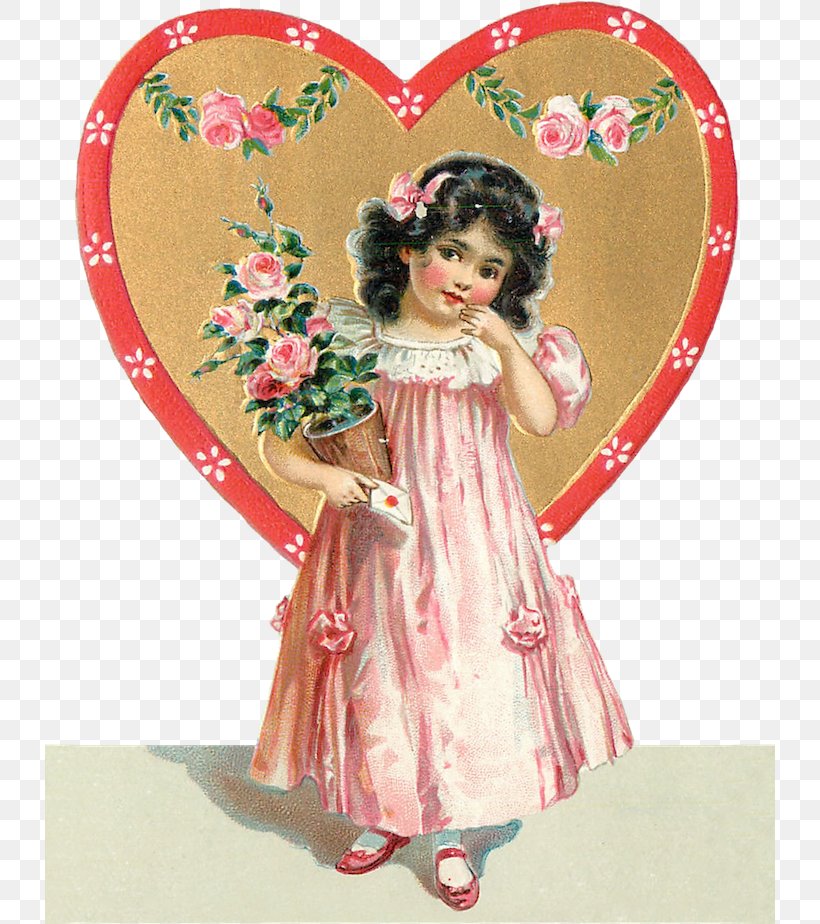 Post Cards Rose Raphael Tuck & Sons Valentine's Day French Postcard, PNG, 730x924px, Watercolor, Cartoon, Flower, Frame, Heart Download Free