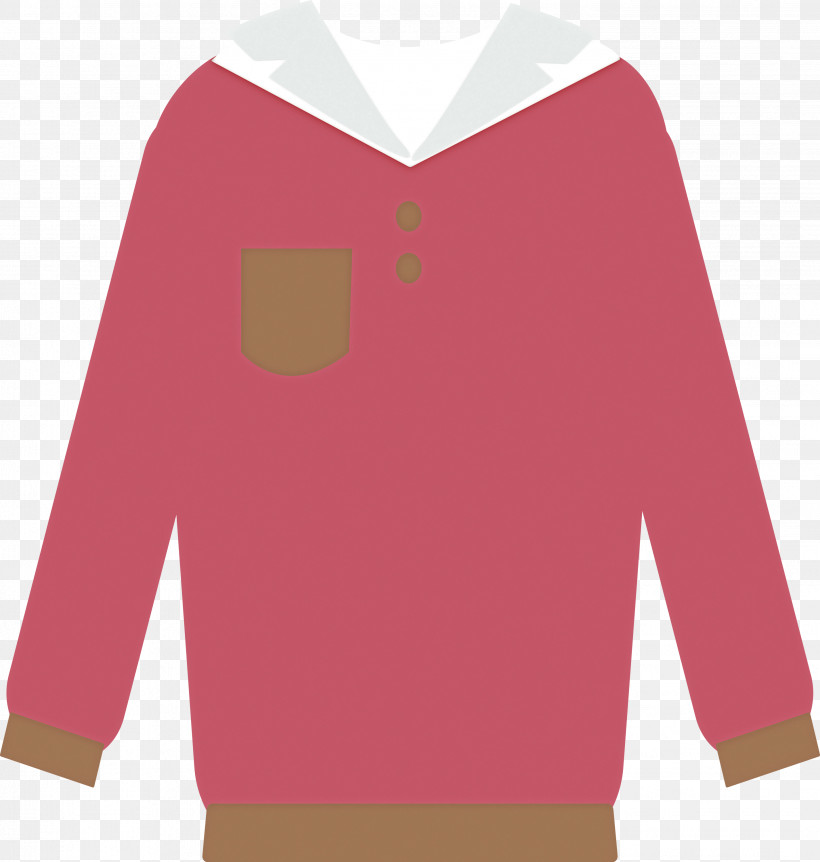 T-shirt Sleeve Collar Red Sweater, PNG, 2851x3000px, Tshirt, Collar, Meter, Outerwear, Red Download Free