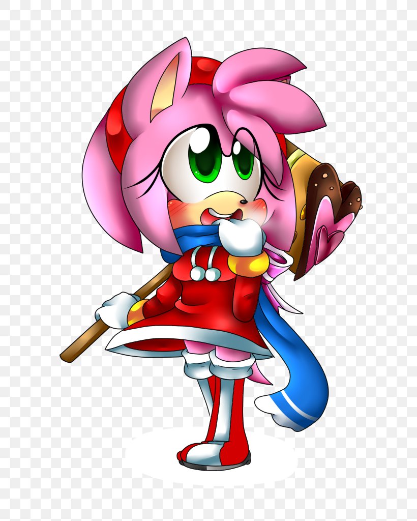 Amy Rose Sonic CD Echo After Echo Chibiusa, PNG, 768x1024px, Watercolor, Cartoon, Flower, Frame, Heart Download Free