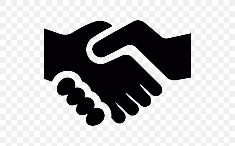 Handshake, PNG, 512x512px, Handshake, Black And White, Brand, Contract, Finger Download Free