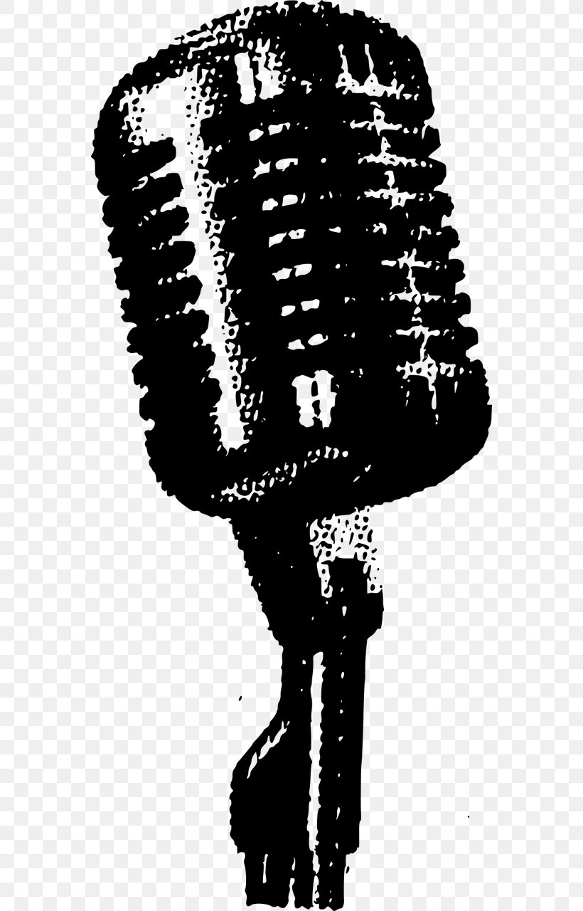 Microphone Open Mic Halftone, PNG, 640x1280px, Watercolor, Cartoon, Flower, Frame, Heart Download Free