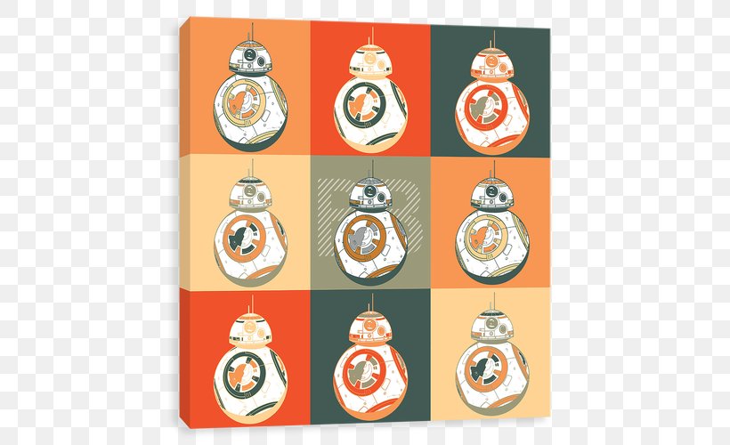 BB-8 Star Wars Canvas Character Collage, PNG, 500x500px, Star Wars, Canvas, Canvas Print, Character, Christmas Decoration Download Free