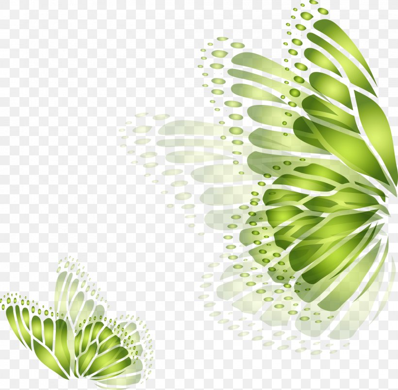 Butterfly Green Wallpaper, PNG, 2082x2041px, Butterfly, Blue, Display Resolution, Flower, Fruit Download Free