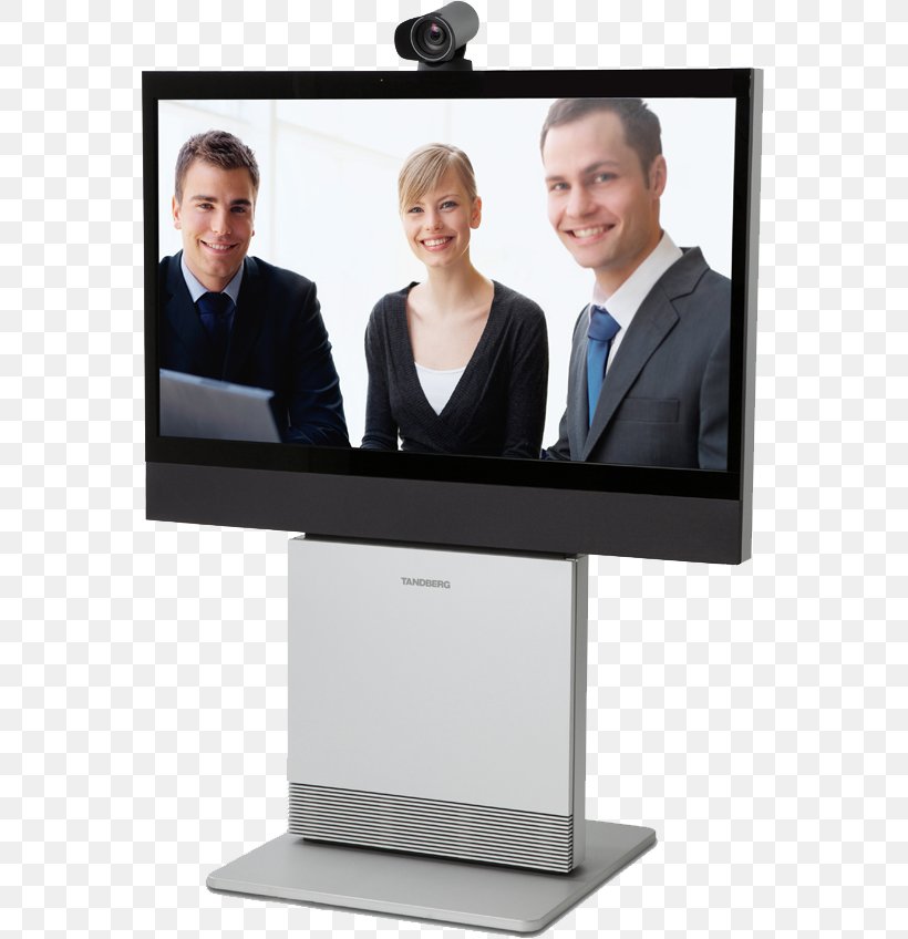 Cisco TelePresence Videotelephony Remote Presence Cisco Systems Display Device, PNG, 563x848px, Cisco Telepresence, Bideokonferentzia, Business, Businessperson, Cisco Systems Download Free