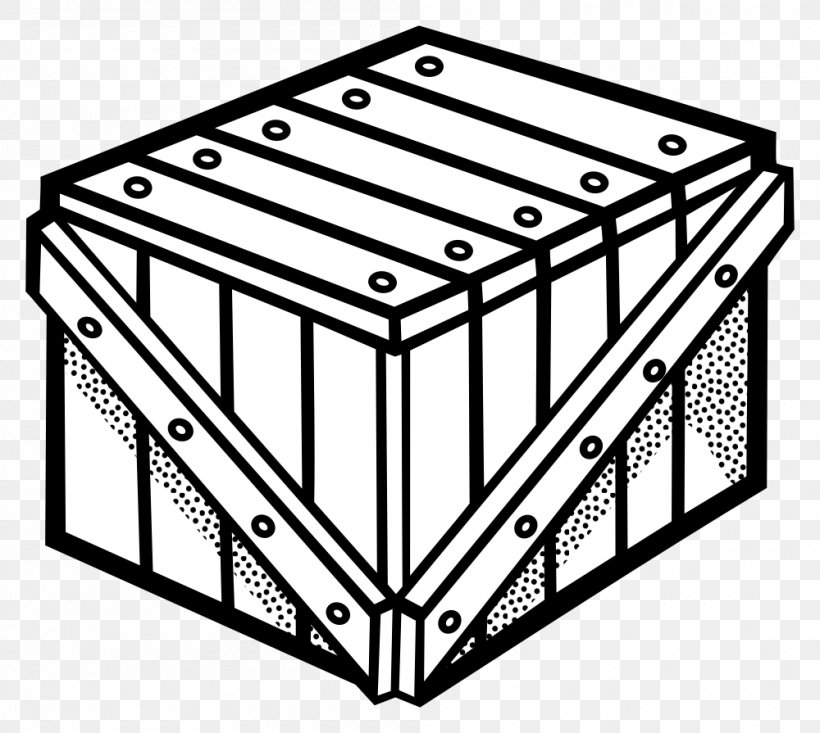 Crate Wooden Box Clip Art, PNG, 1000x895px, Crate, Area, Black, Black And White, Bottle Crate Download Free