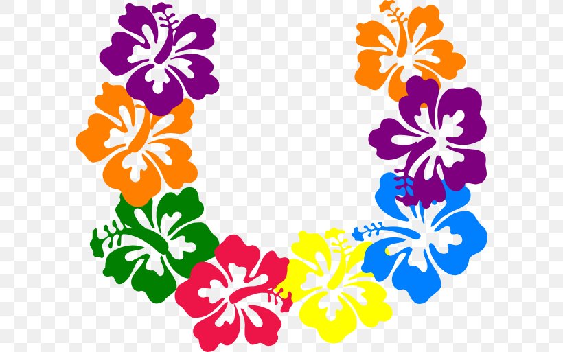 Hawaii Lei Frangipani Clip Art, PNG, 600x513px, Hawaii, Cut Flowers, Flora, Floral Design, Floristry Download Free