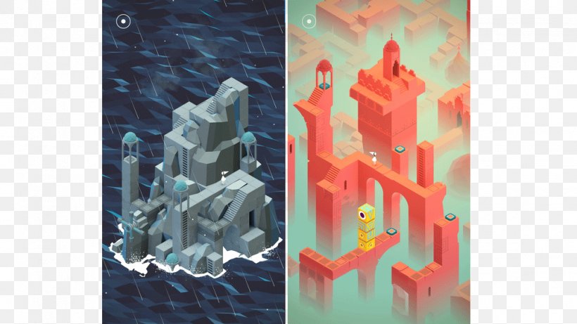 Monument Valley 2 Best Puzzle Games Video Game, PNG, 1017x572px, Monument Valley, Acrylic Paint, Android, Apple, Art Download Free