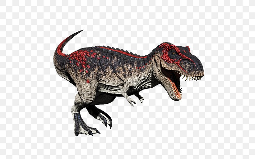 Tyrannosaurus Primal Carnage: Extinction Acrocanthosaurus Dinosaur, PNG, 512x512px, Tyrannosaurus, Acrocanthosaurus, Animal Figure, Carnotaurus, Diablo Ii Download Free