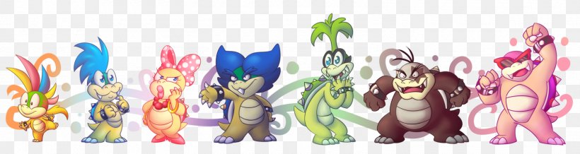 Bowser Super Mario Kart Super Mario World Koopalings, PNG, 1600x426px, Bowser, Bowser Jr, Figurine, Koopa Troopa, Koopalings Download Free