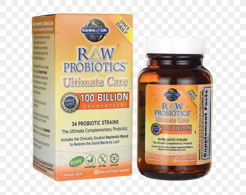 Dietary Supplement Probiotic Garden Colony-forming Unit Lactobacillus Acidophilus, PNG, 650x650px, Dietary Supplement, Bacteria, Bifidobacterium, Billion, Bodybuilding Supplement Download Free