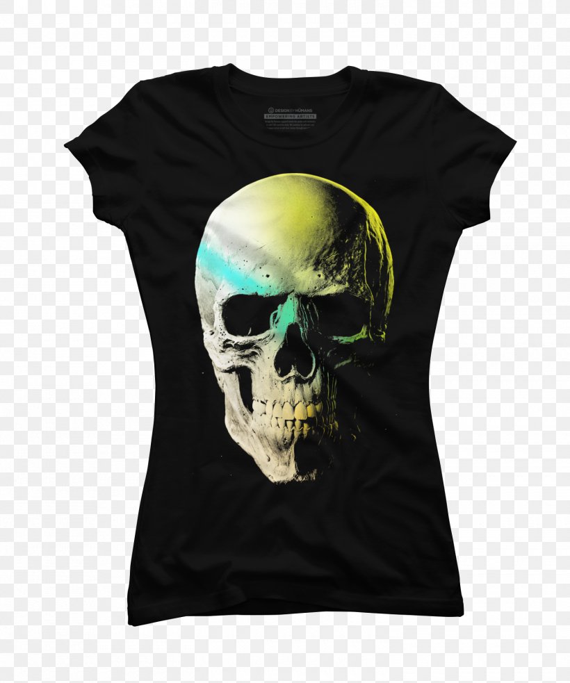 T-shirt Sleeve Skull Bone Neck, PNG, 1500x1800px, Tshirt, Black, Black M, Bone, Brand Download Free