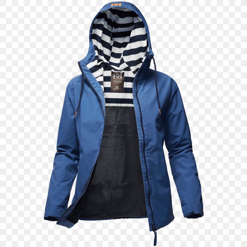 Hoodie Jacket Helly Hansen Raincoat, PNG, 1528x1528px, Hoodie, Coat, Collar, Electric Blue, Fashion Download Free