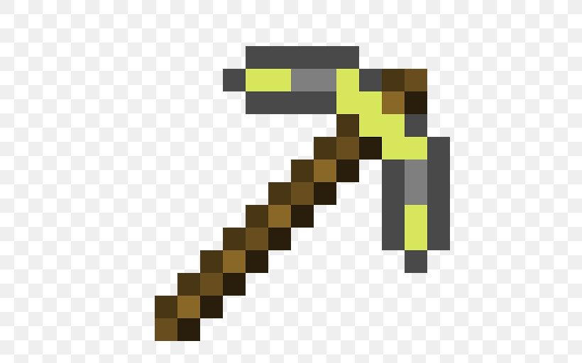 Minecraft: Pocket Edition Pickaxe Minecraft: Story Mode, PNG, 512x512px, Minecraft, Curse, Iron, Item, Minecraft Mods Download Free